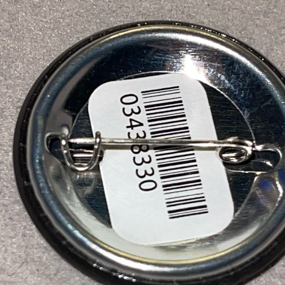 Party’s Over Button Pin New - Picture 2 of 2